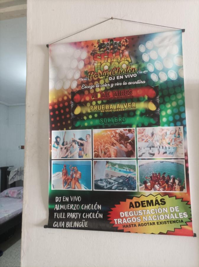 Hostel Caballo Blanco Cartagena Bagian luar foto